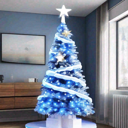 C7 LED Christmas Light Bulbs - 25 Pack Blue - 0.5W for Outdoor String Lights, Holiday Decoration