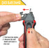 XW Safety Box Cutter with Quick Blade Change, Extra 5 Replacement Blades Included
