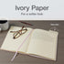 Oxford Journal, Classic Notebook for School or Office, 192 Pages, Lined Writing Notebook, 7.5" x 9.5", Hardcover, Blush