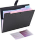 Expanding File Folder - 5 Pocket Cute Folders with Labels - Letter Size Accordion File Organizer for Documents