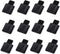 Pen Loop Holder Set, 12 Pack Self-Adhesive Pencil Holder, Elastic Design for Notebooks, Journals, 12 Colors