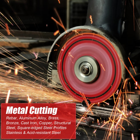 EZARC Diamond Cutting Wheel 6'' x 7/8 Inch for Metal, Cut Off Wheel for Rebar, Steel, Iron
