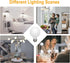 KGC LED Edison Globe Light Bulbs, Neutral White 4000K CRI 90, 5W Equivalent to 40W, G25(G80) Dimmable, Pack of 6