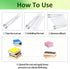 PIPRE 17.8x19, 1.5mm - Clear Table Protector, Thick Ultra Smooth Vinyl, Clear Table Mat for Bedroom Dresser, Table
