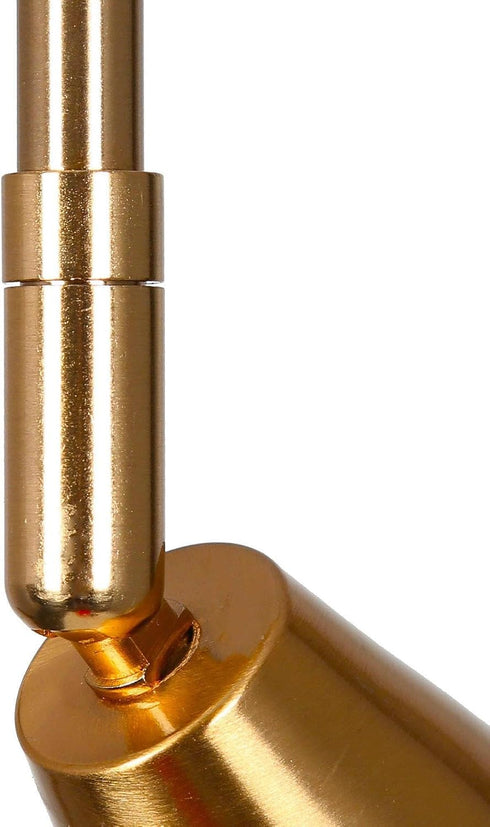 1-Light KSANA Modern Mini Pendant Light, Gold and Black Adjustable Metal Pendant Lighting Fixture for Kitchen Island