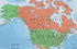 World Premier Wall Map Poster Mural by Swiftmaps, 24h x 36w