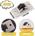 AIEX 8pcs Adhesive Wheels, Small Self-Adhesive Caster Wheels Single Direction Tiny Wheels for Toy Car Storage Box Shoe Racks Trash Can DIY