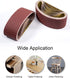 S SATC 3x18 Sanding Belts, 20PCS Belt Sander Paper Aluminum Oxide for Wood Metal Paint Sanding