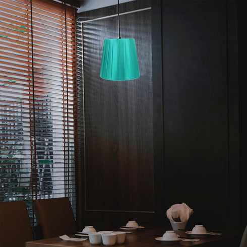 5.51x4.92x3.54In Bulb Hemobllo Clip-On Lampshade Cover Cotton Cloth Jade Lightweight Easy Installation Decorative