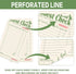 24 Pack, 1200 Guest Checks Books for Servers, Server Note Pads, Natural Color Paper, Waitress Notepad for Restaurants
