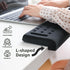 Dahoon Holly 2-Piece Set, Elbow (11.8 3.9 inch) L-Shaped Desk EdgeRest, Plam & Wrist & Forearm & Comfort Support