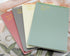 Yansanido Top Bound Spiral Notebook, 4 Pcs 4 Color 9.8 Inch x 6.9 Inch B5 Size Thick Plastic Hardcover 7mm College Ruled Paper 80 Sheets (160 Pages) Journal for School and Office Supplies (4 Pcs B5)