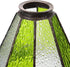 Angoily Vintage Green Glass Lampshade for Pendant Light - Mediterranean Style Replacement Shade for Restaurant Bar Home