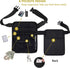 ZMD Server Apron Waist Pouch, Restaurant Waitress Apron with Pockets Utility Belt Women Work Apron Waist Pouch