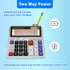 Lily's Home Large Desktop Calculator with Built-in Pen & Pencil Holder, 12-Digit Display for School and Office