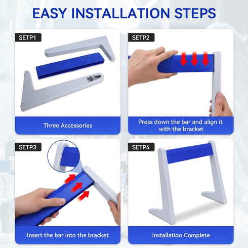 Plastic Lab Pipette Rack Holder Stand for Hanging 7-8 Laboratory Micropipettes
