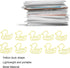 Duck Paper Clips, 100pcs Yellow Duckling Design Paper Clips Bookmarks Cute Paper Clips Small Paperclips for Office School Paper Files Organizing