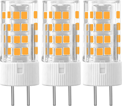 3-Pack GY6.35 LED Bulbs AC110V-130V GY6.35 Bi-pin Base T4 JCD Type 3.5W(35W