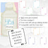 Reusable Sticky Notes 3x3, Work from Home Essentials Pack, Set of 8 Dry Erase Sticky Notes with Wet Erase Pen, White