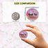 Thank You Stickers for Small Business – Watercolor Gold Foil Design – 1.5" Round, 400 Waterproof Labels/Roll – Modern