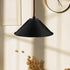 8.46 Inch UPKOCH Industrial Style Metal Lampshade Black Vintage Pendant Light Shade for Hanging Light Fixtures