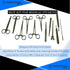OdontoMed2011 Dissection Kit, 24 Pcs Advanced Lab Kit for Anatomy & Biology Students