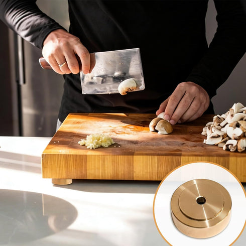 Sowhatsowoo 8 1.18 0.39 Inch Pcs Brass Cutting Board Feet with Non Slip Pads x Board Feet Legs with Silicone Rubber