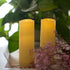 4 Pack Outdoor Flameless Pillar Candles, Battery Operated Waterproof LED Candle Set with Remote and Timer, 2 x6