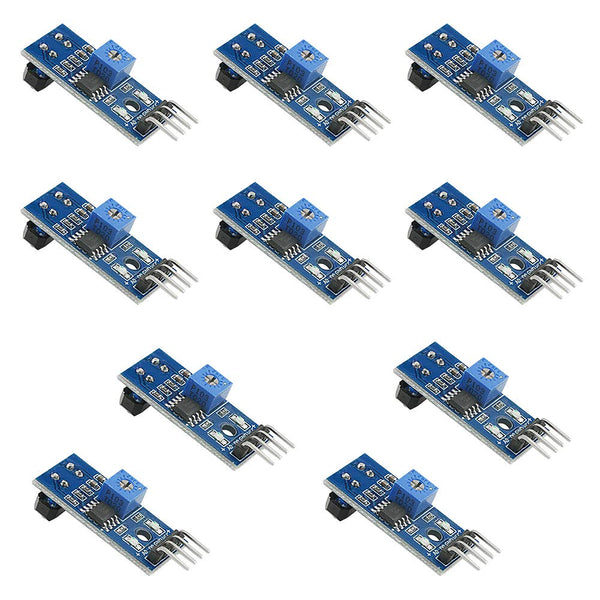 XINGYHENG 10PCS TCRT5000 Infrared Reflective IR Photoelectric Sensor Module for Obstacle Avoidance