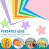 Beieverluck 2000 3x5 Inch 10 PCS Blank Index Cards Colored Flash Cards Study Cards Flashcards Note Cards for Learning