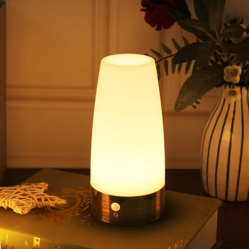 WRalwaysLX Retro LED Night Light for Home,Small Lamp with Wireless PIR LED