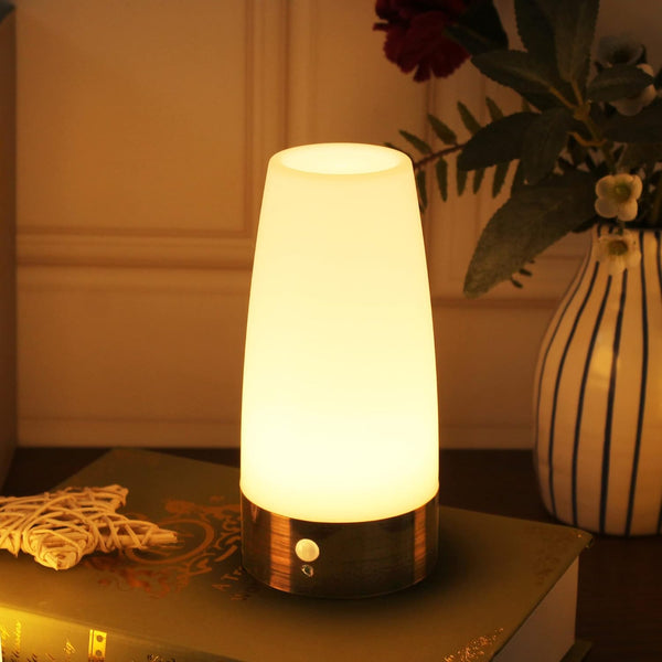 WRalwaysLX Retro LED Night Light for Home,Small Lamp with Wireless PIR LED