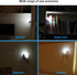 Shuwea 2 Pack Bulb, Closet Bulb, Battery Operated Light Stick-Up Wireless LED Light Battery Powered Self Adhesive Wall