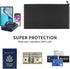 HOMESAN 11x6.1 Inch, 2 Cash Bags with Zipper, Money Bag,Cash Bag,Money bags with zipper for cashBank Bag - Pieces