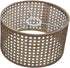 Ioensy 16cmx12cm Rattan Lampshade, Drum Lampshade for Table Lamp, Floor Lamp, Droplight, Pendant Light Cover for Home