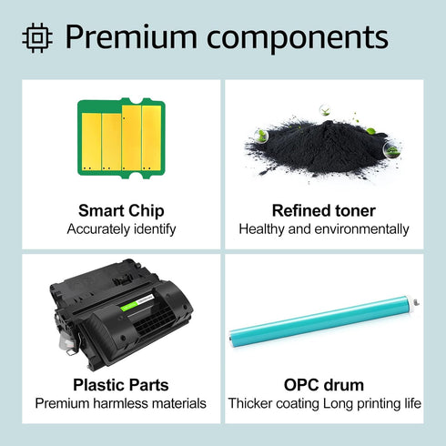 greencycle 64X Compatible High Yield Black Toner Cartridge Replacement for HP 64X for Laserjet Printers