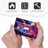 HTSAHKV 3 5 Inch Colorful Cosmic Cat Art Print Wall Plate Light Switch Cover Single Gang Outlet Faceplate Print Plate