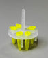 SP Bel-Art ProCulture Round Microcentrifuge Floating Bubble Rack; For 1.5ml Tubes, 8 Places, Fits 400ml Beakers