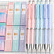 Nicpro 6PCS Pastel Mechanical Pencil Set, Cute 0.5 mm, 0.7 mm & 0.9 mm Pencils with 360PCS HB Lead Refills and Case