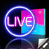 Lumoonosity Live Neon Sign - Blue&Pink LED On Air Light for Streamers/Influencers/Gamers - Streaming/Recording Live