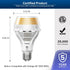 SANSI Upgraded 300W Equivalent LED Light Bulb, 5000 Lumens, A21 Non-dimmable, 30W Power, 3000K