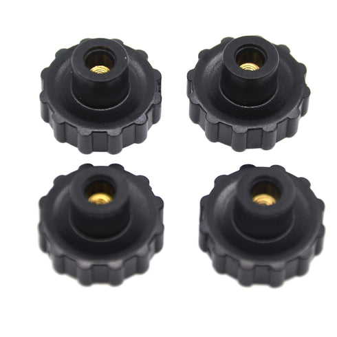 4PC Upgraded Hand Twist Leveling Nut, 22mm Diameter, Hot Bed Spring, M3X35mm Screws for ANYCUBIC Mega Platform