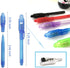 SCStyle Invisible Ink Pen, 7 Pcs, Spy Marker for Secret Messages, Gift for Kids, Invisible Ink with UV Light