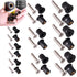 18 Pairs M4 M5 M6 Neoprene Well Nuts with Stainless Steel Screw, Rubber Well Nuts Kit for Kayak and Marine