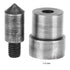 2Pcs Heavy Duty Metal Grommet Die Eyelet Hand Press Punch Machine Tool Spring Snap Fastener Button Die for Hand Pressing(9.0mm)