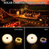 180LEDs 33FT,Rechargeable 4 in1 with13 Solar Camping Lights Camping String Lights Modes&Timer,Waterproof Christmas