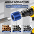 Generic 1/2",3/4" 1" Drill,6 Blades(3 3 3Pcs & Copper Pipe Cleaner Kit for Brush pre-Installed + backups) & ID Wire