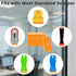 Aleric 200Pieces Plastic Razor Blades, Double Edged Plastic Blade for Scraper, Safety Razor Blades for Removing Labels