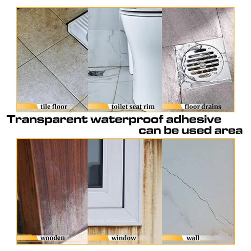 Transparent Waterproof Coating, Invisible Waterproof Agent, Indoor & Outdoor Waterproof Coating (17.5oz)