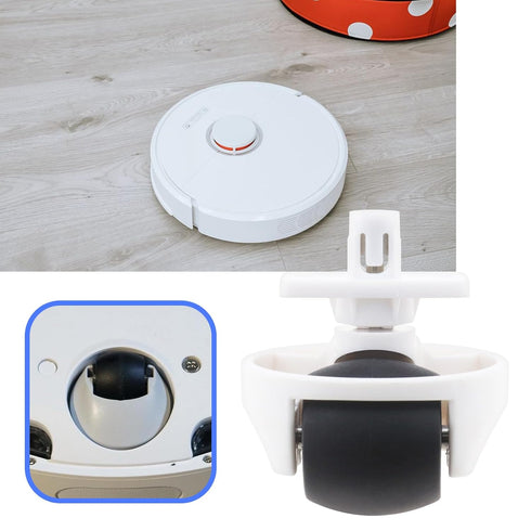 The Lord of the Tools Front Wheel Caster Universal Wheel for Roborock S6/S7 Series S65/S55 Max/S70/S75 Robot Vacuum